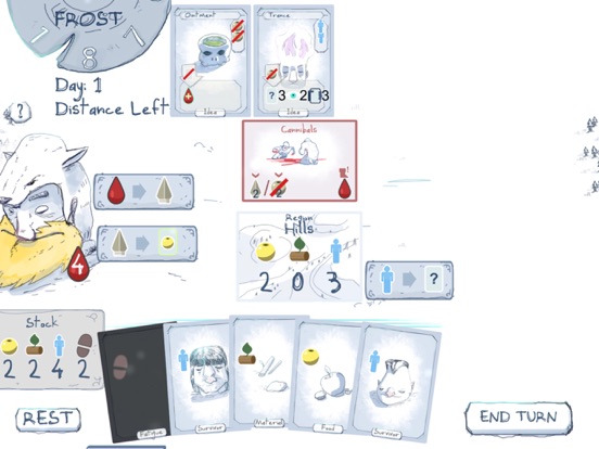Screenshot #4 for Frost - Survival card game