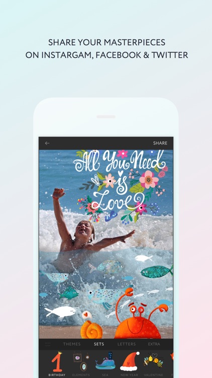 Lil World - illustrated world on your photo screenshot-4