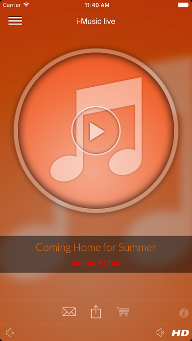 Screenshot #1 pour i-Music live