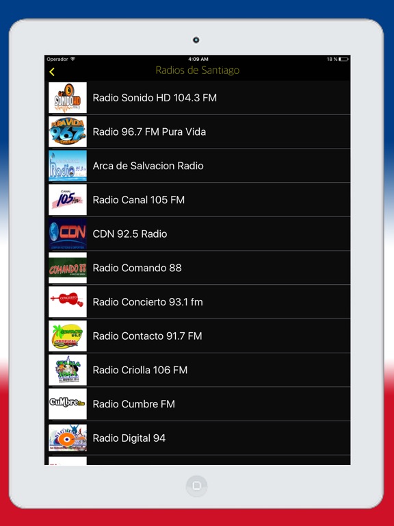 Screenshot #5 pour Radios Emisoras Dominicanas en Vivo AM & FM