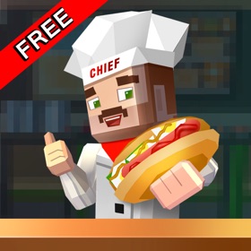 Snímky obrazovky (4) Pixel Burger Simulator 3D - 2