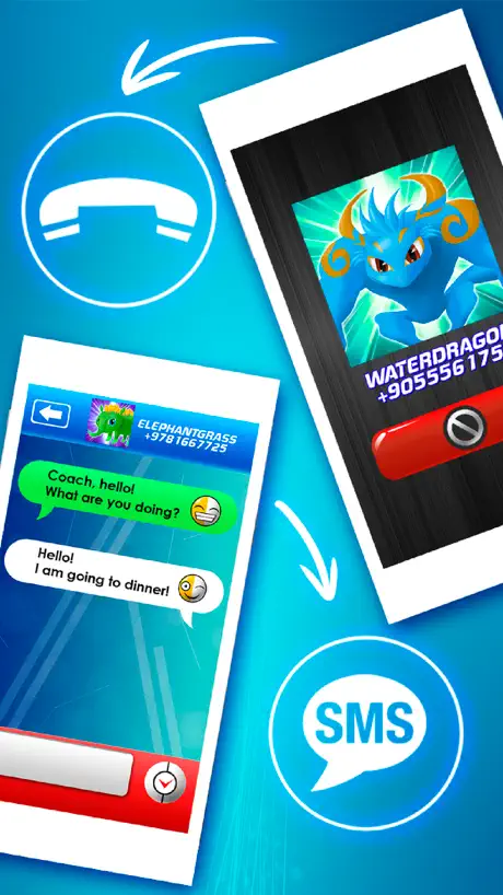 Fake Call Monster Element Joke