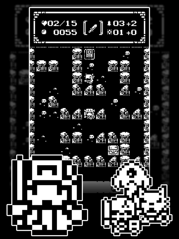 1-Bit Rogue: A dungeon crawler RPG! screenshot 6