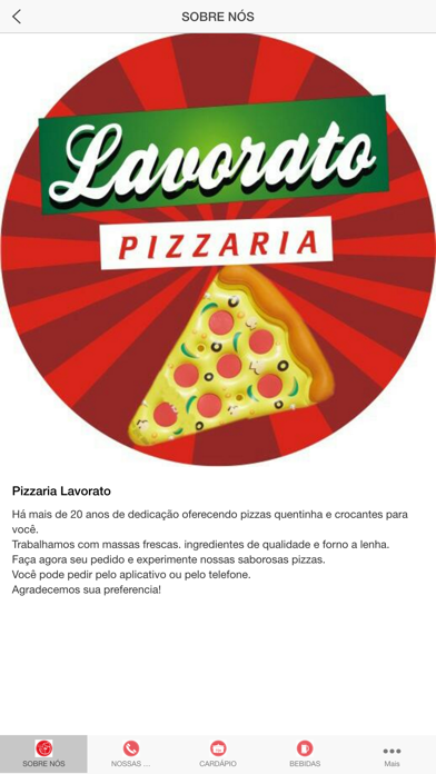 Screenshot #2 pour Pizzaria Lavorato