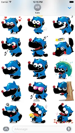 Wolf Stickers screenshot 3