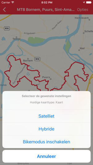 Bikeroutes.be - Mountainbike routes in Vlaanderen(圖4)-速報App