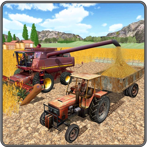 Farming Tractor Simulator 2023 : Drive Combine & Trucks