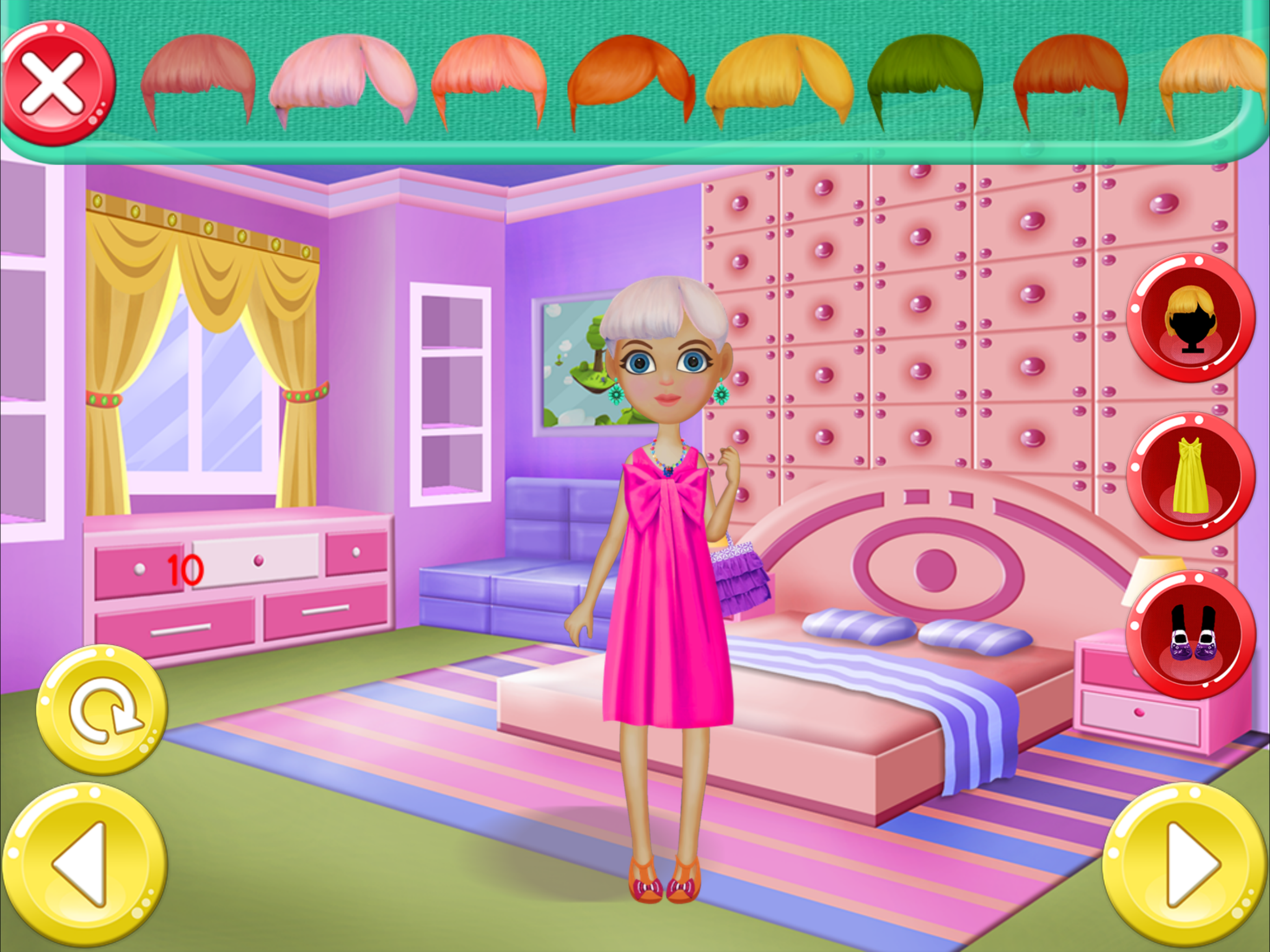 Princess Holliday Salon 2 - Makeup, Dressup, Spa screenshot 7