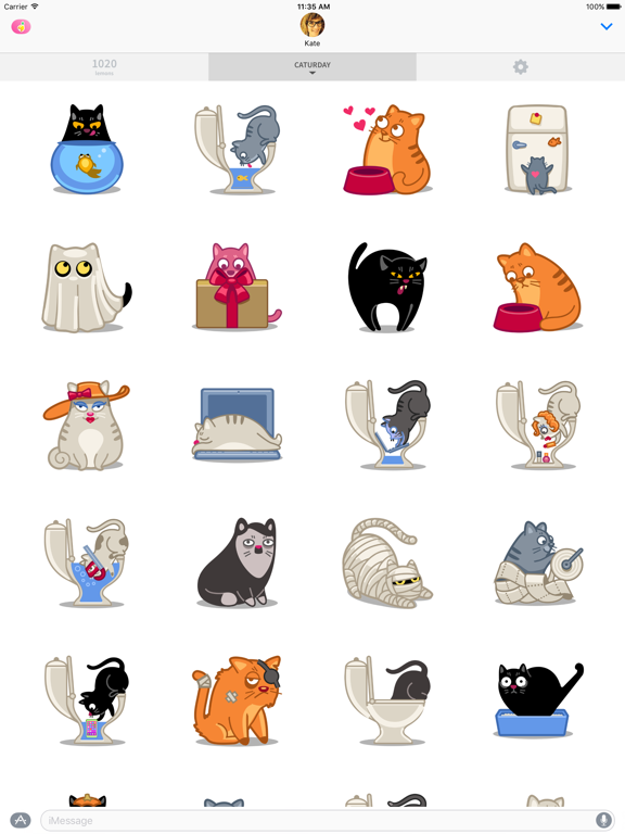 Screenshot #4 pour Lemonade stickers for iMessage