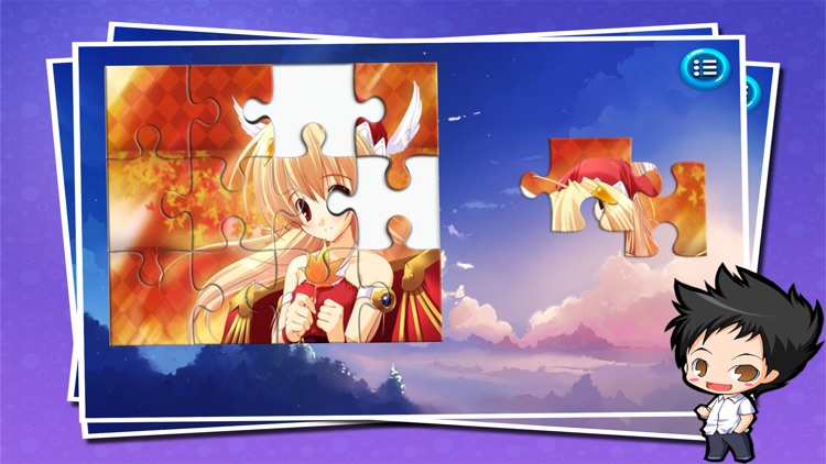 Cute Girl Anime Jigsaw Puzzle - Magic Amazing HD Puzzle
