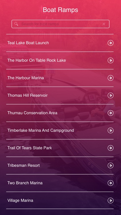Missouri Boat Ramps