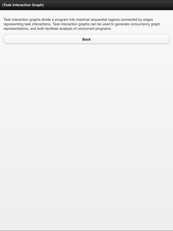 Software Engineering Dictionary iPad screenshot