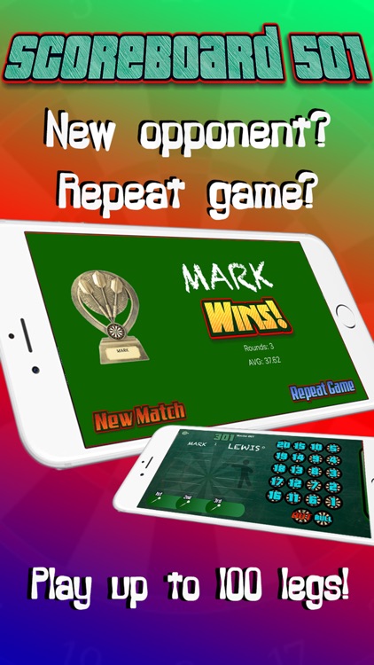 Darts Scorekeeper 501 x01 screenshot-4