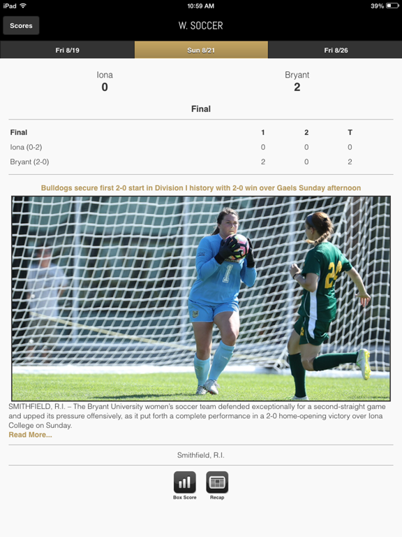 Screenshot #4 pour Bryant Bulldogs