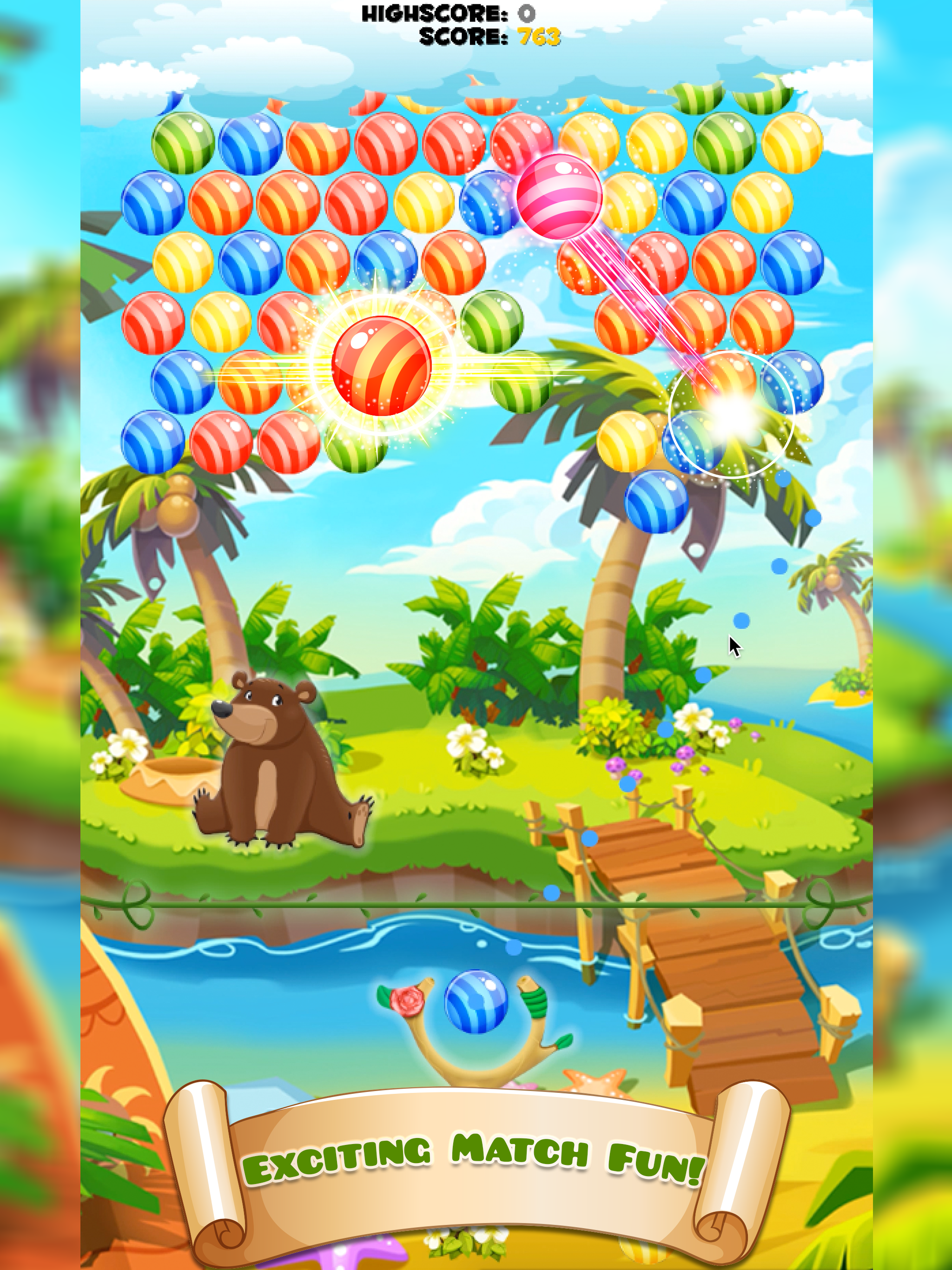 Marble Shooter Blast: Match 3 Bubble Bounce Mania screenshot 3