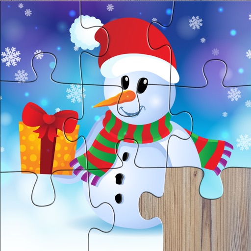 Kids Santa Christmas Jigsaw Puzzle - Fun and educational game for toddlers, boys and girls Icon