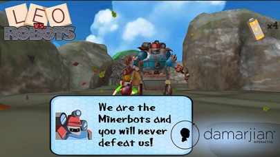 Leo VS Robots iPhone screenshot 3 - Entertainment app