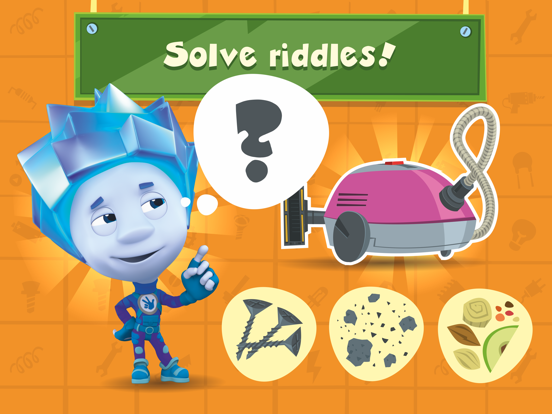 FIXIES KIDS: Learning Games for Smart Babies Apps iPad screenshot