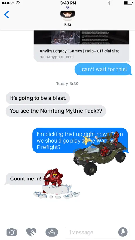 Halo Stickers