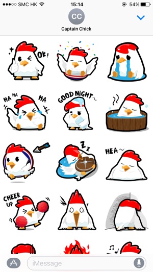 Captain Chick Sticker(圖1)-速報App