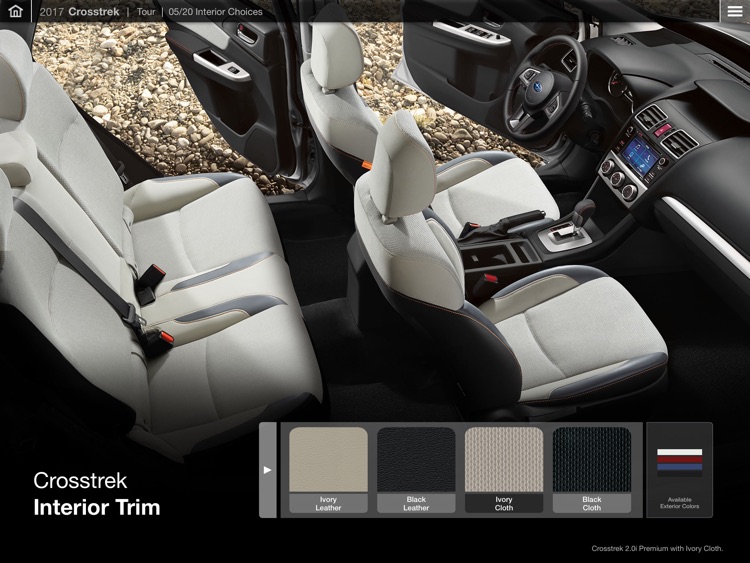 2017 Subaru Crosstrek Guided Tour - eBrochure