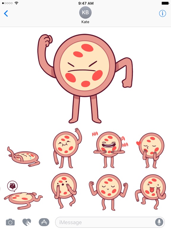 Pizza Boy Stickers by Good Pizza Great Pizzaのおすすめ画像3