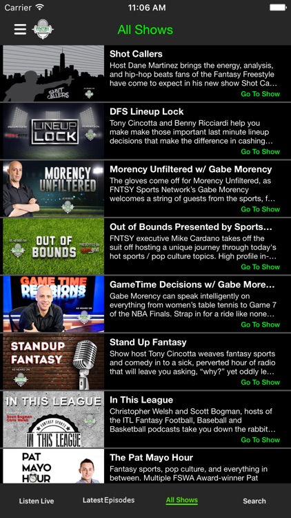 FNTSY Radio