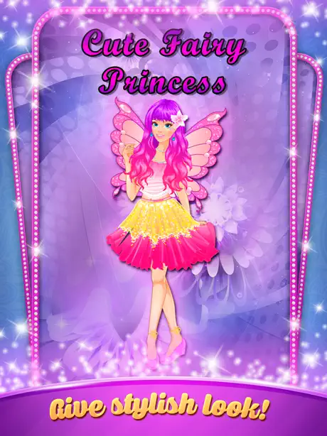 Cute Fairy Princess Girl - Fashion wonders