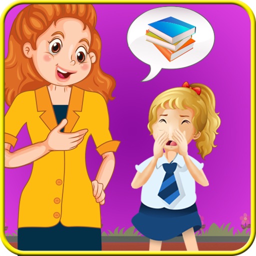 Kids School Slacking Girls Games icon