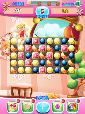 Match 3 jelly fruit crush gameのおすすめ画像2