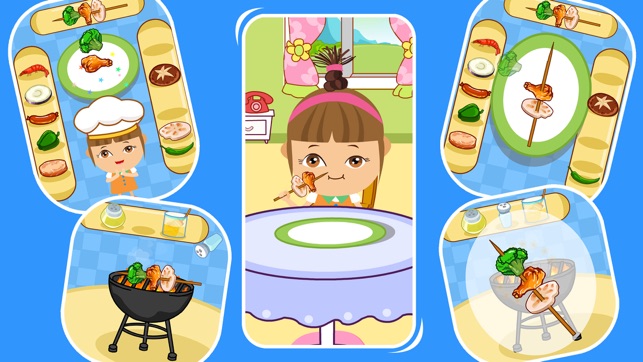 免費的美味燒烤,美女餐廳歡樂美食節小遊戲餐廳(圖1)-速報App