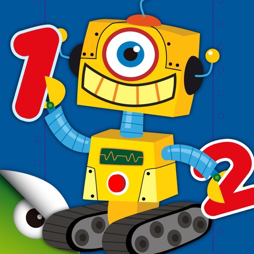 Robots & Numbers - Educational Math Games to Learn icon