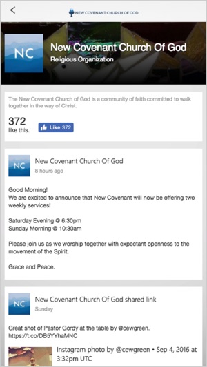 New Covenant Church of God(圖1)-速報App