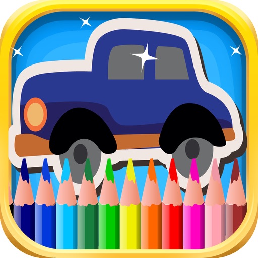 Cars Coloring Book for Boys icon