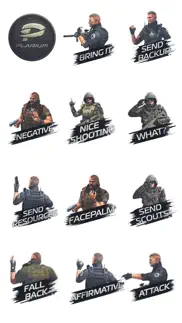 soldiers inc. sticker pack iphone screenshot 1