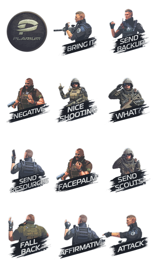 Soldiers Inc. Sticker Pack - 1.0 - (iOS)