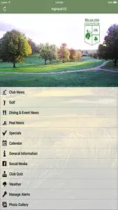 Highland Country Club screenshot #2 for iPhone