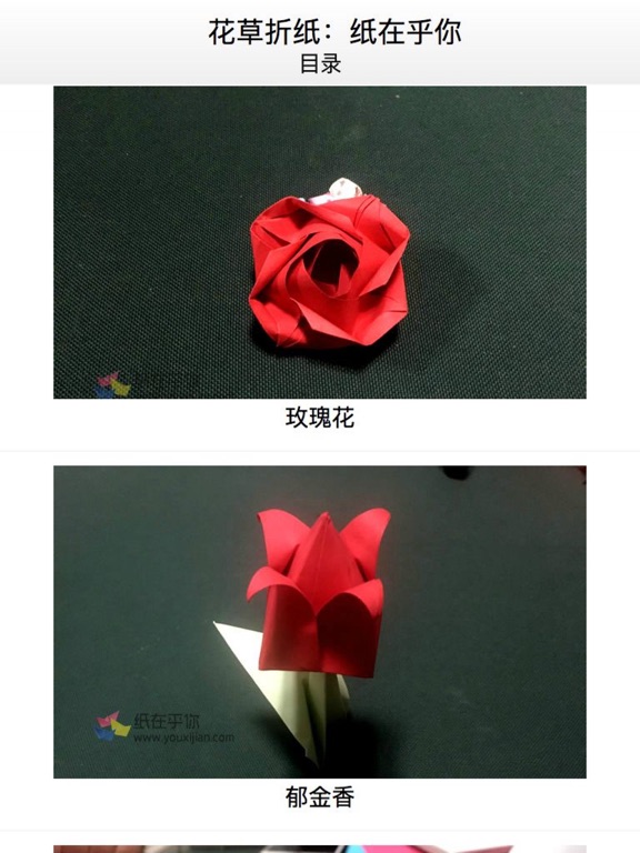 Screenshot #5 pour 花草折纸: 纸在乎你