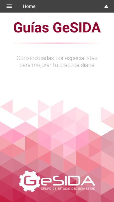 How to cancel & delete Guías GeSIDA from iphone & ipad 1
