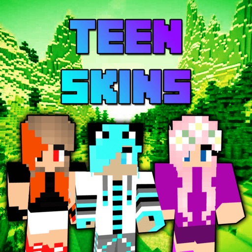 Teen Skins - Cute Skins for Minecraft PE Edition icon