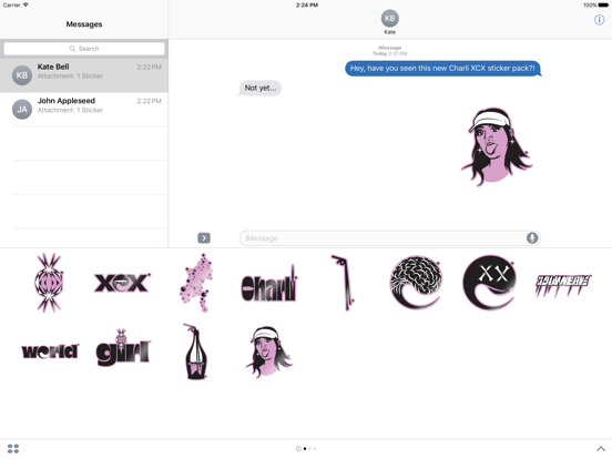 Screenshot #4 pour Charli XCX - Sticker Pack