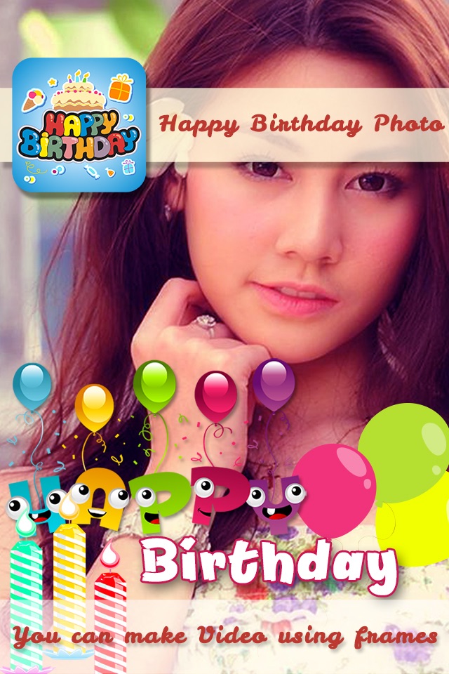 Happy Birthday Photo Frames screenshot 2