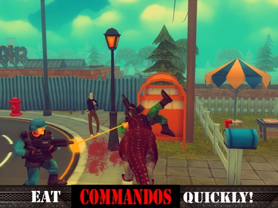 Screenshot #4 pour 3D Dinosaur City Stampede Smash Free Jurassic Game