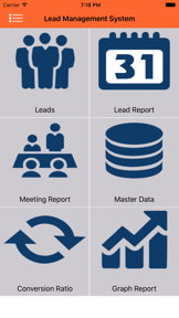 Lead Management Systems for iPhone screenshot