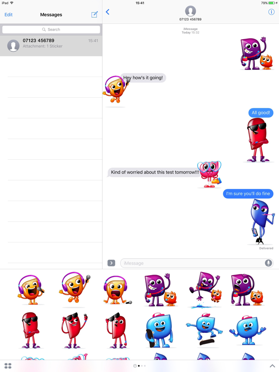 Screenshot #4 pour Sky Kids Stickers