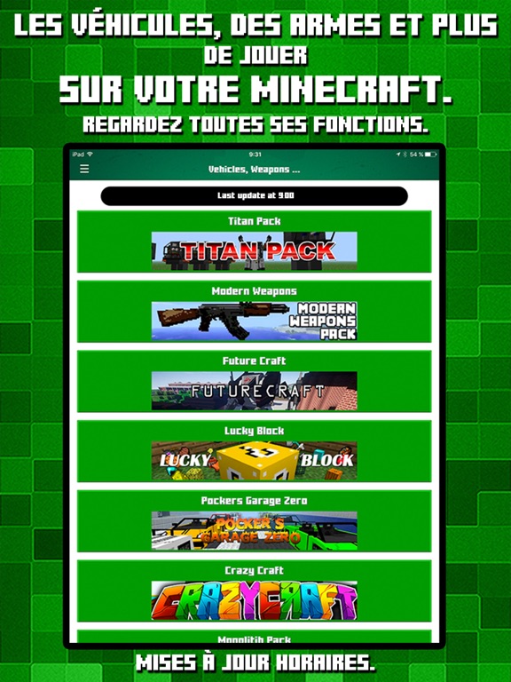 Screenshot #4 pour VEHICLES & WEAPONS MODS for Minecraft Pc Guide