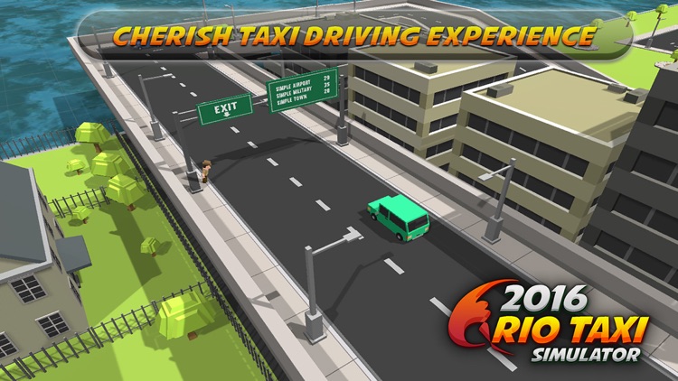 Intra City Taxi Driving Simulator screenshot-3