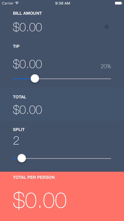SPLIT Tip Calculator