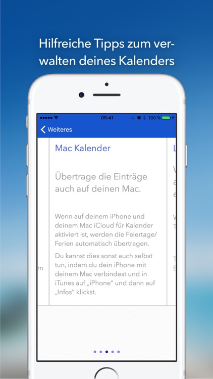 Pimp my Kalender: Ferien und Feiertage