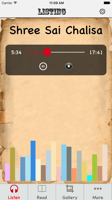 Screenshot #3 pour Sai Chalisa with Audio
